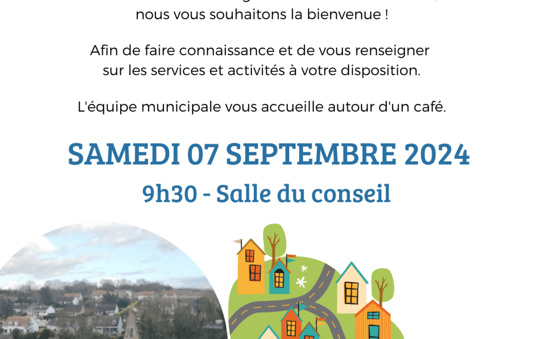 Samedi 7 septembre : Accueil des nouveaux Gaillonnais